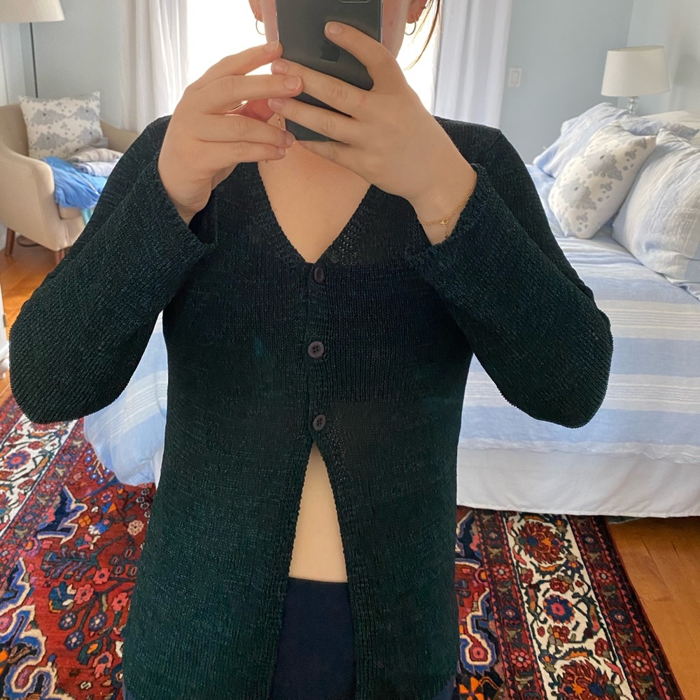 Turquoise sweater